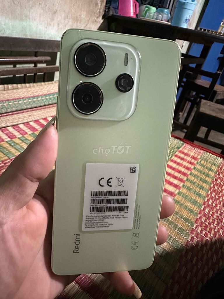 Xiaomi Note 14 Đen Đã sử dụng. Mua bán Điện thoại tại Thị xã An Nhơn Bình Định được đăng bởi Phạm Thanh Nhã hình 1