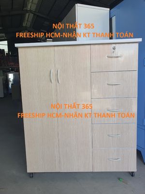 FSHCM Nhanh 60P-Tủ 2 cánh 5 hộc giá rẻ New 100%