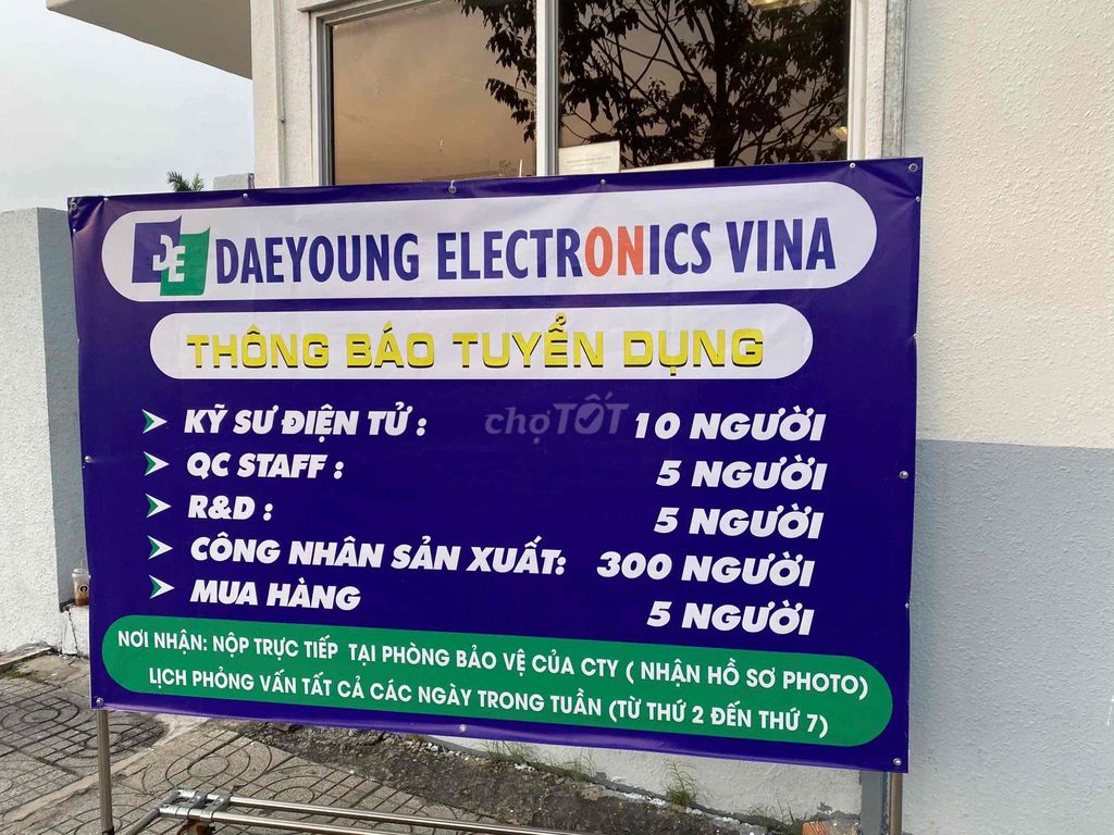 🚨 TUYỂN 300 LAO ĐỘNG THỜI VỤ LÂU DÀI 🚨