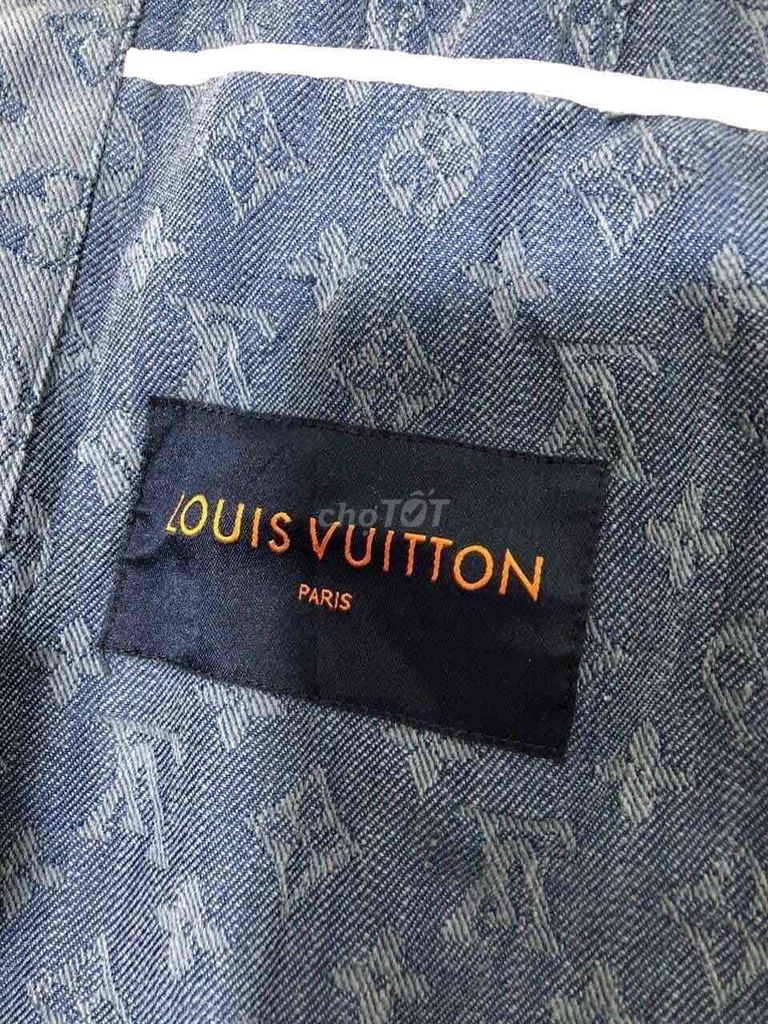 Jacket Denim Louis Vuitton độ mới cao