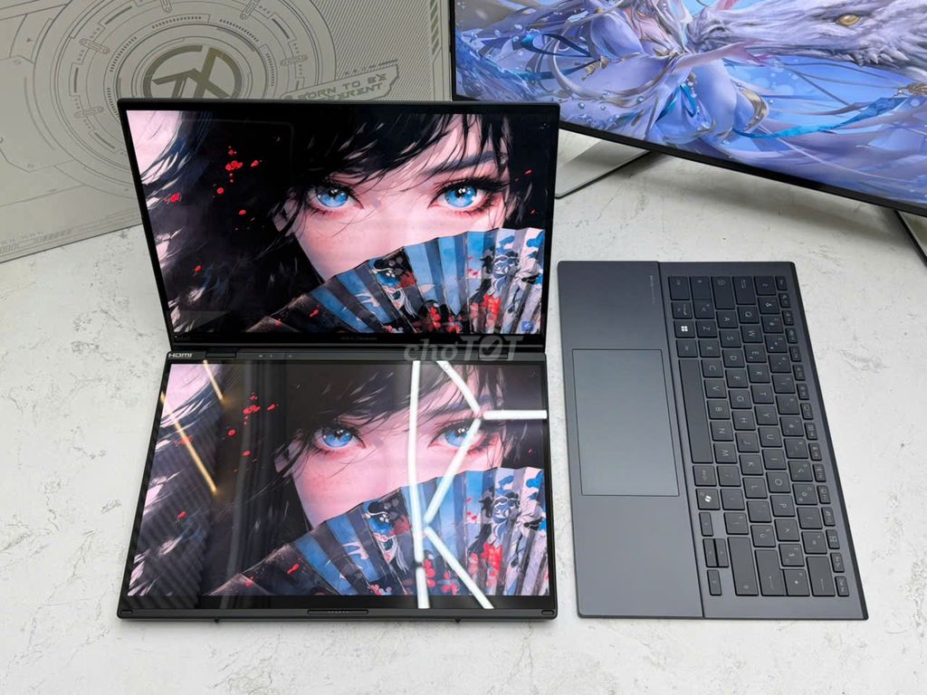 Laptop DUO ASUS Zenbook DUO UX8406CA Ultra 9 285H. Mua bán Laptop tại Quận 3 Tp Hồ Chí Minh được đăng bởi Laptop Tèo Em hình 1