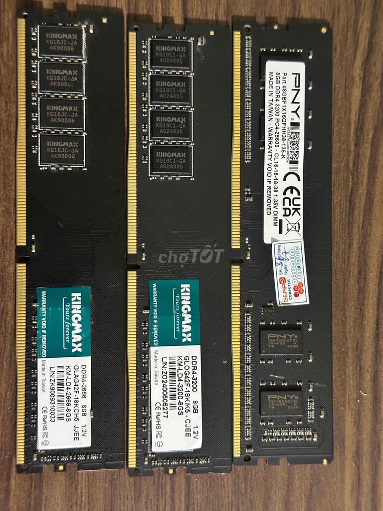 RAM Kingmax 8GB DDR4. Mua bán Linh kiện (RAM, Card...) tại Huyện Phú Hòa Phú Yên được đăng bởi Musha Oni hình 1