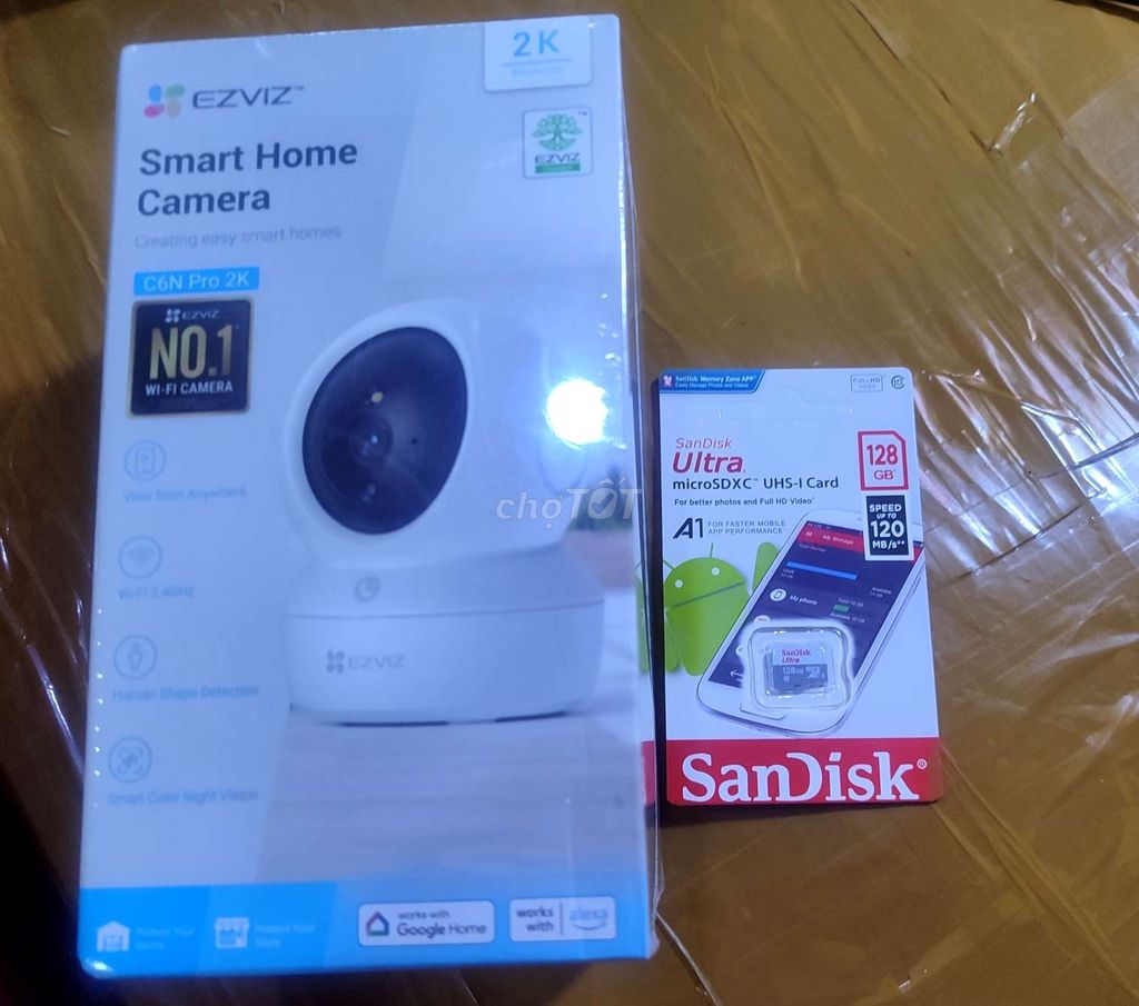 Cam wifi Ezviz 2K 3MP C6N PRO chính hãng