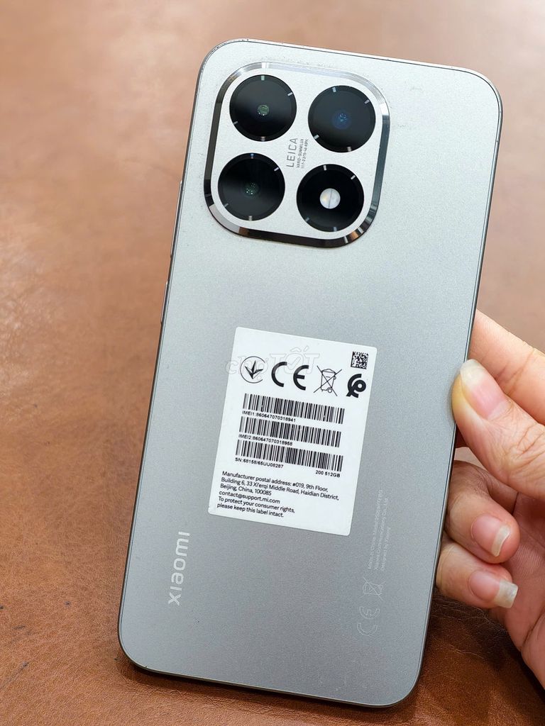 Xiaomi 15T chính hãng 12-512gb Bạc bh T12-2027 98%. Mua bán Điện thoại tại Quận Đống Đa Hà Nội được đăng bởi Hn Store hình 1