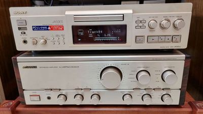 COMBO MD SONY JA50ES & AMPLY SANSUI AU-@607 MOS. Mua bán Tivi, Âm thanh tại Thành phố Thủ Đức Tp Hồ Chí Minh được đăng bởi GÓC THANH LÝ AUDIO