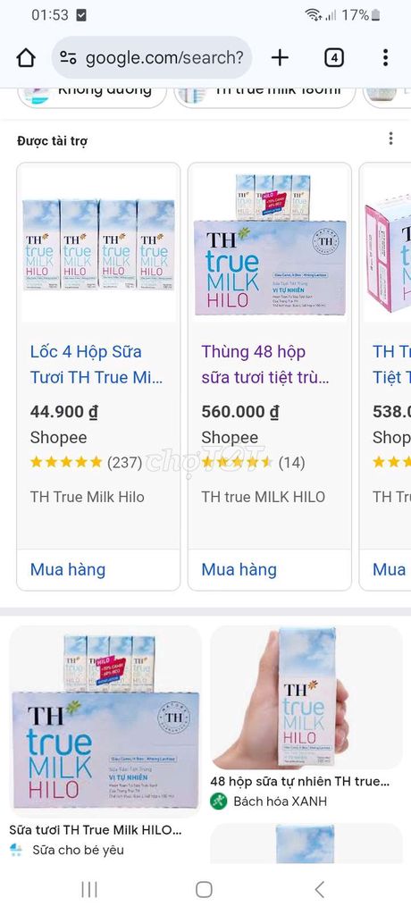 Sữa TH Hilo