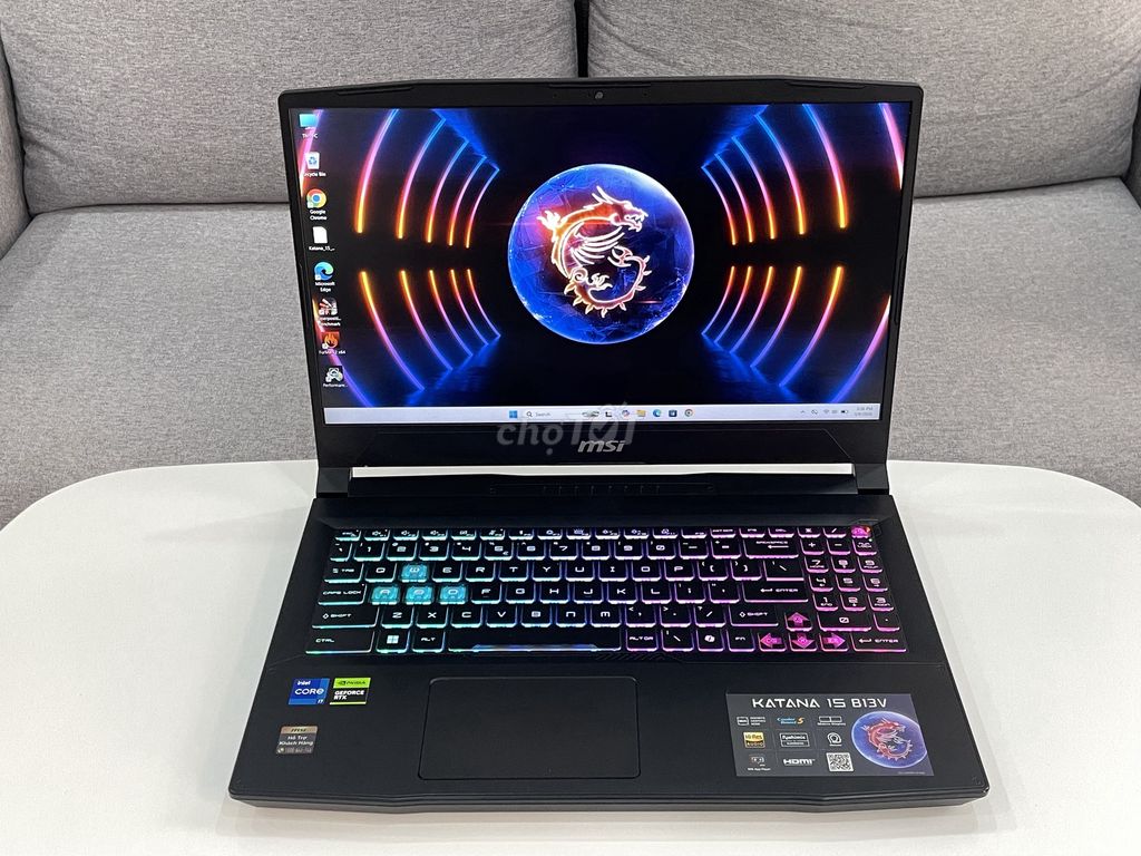 MSI Katana 15 B13VFK i7 13620H 16gb 1Tb 4060 144Hz. Mua bán Laptop tại Quận 5 Tp Hồ Chí Minh được đăng bởi Tâm Thành Laptop hình 1