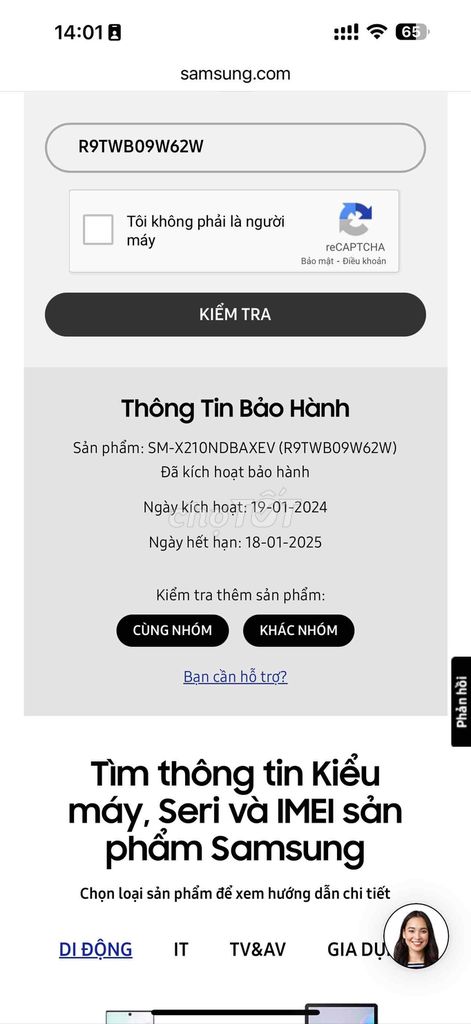 samsung tab A9 plus việt nam