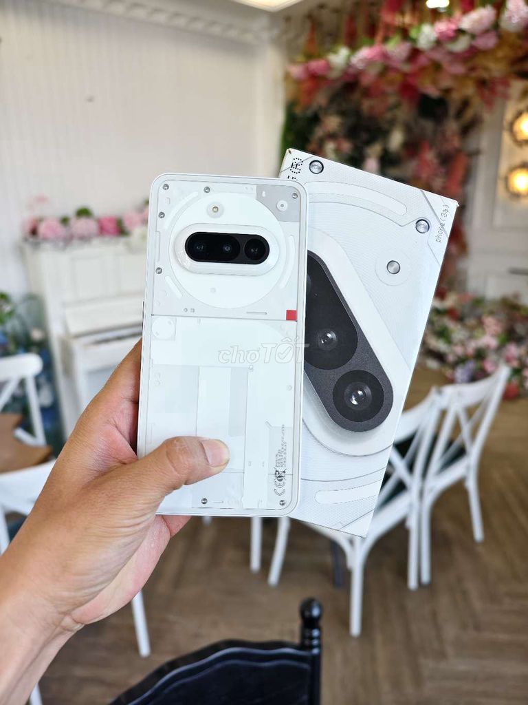 Nothing Phone 3A 128GB Trắng 99% chính hãng. Mua bán Điện thoại tại Quận 6 Tp Hồ Chí Minh được đăng bởi Đức Ty hình 1
