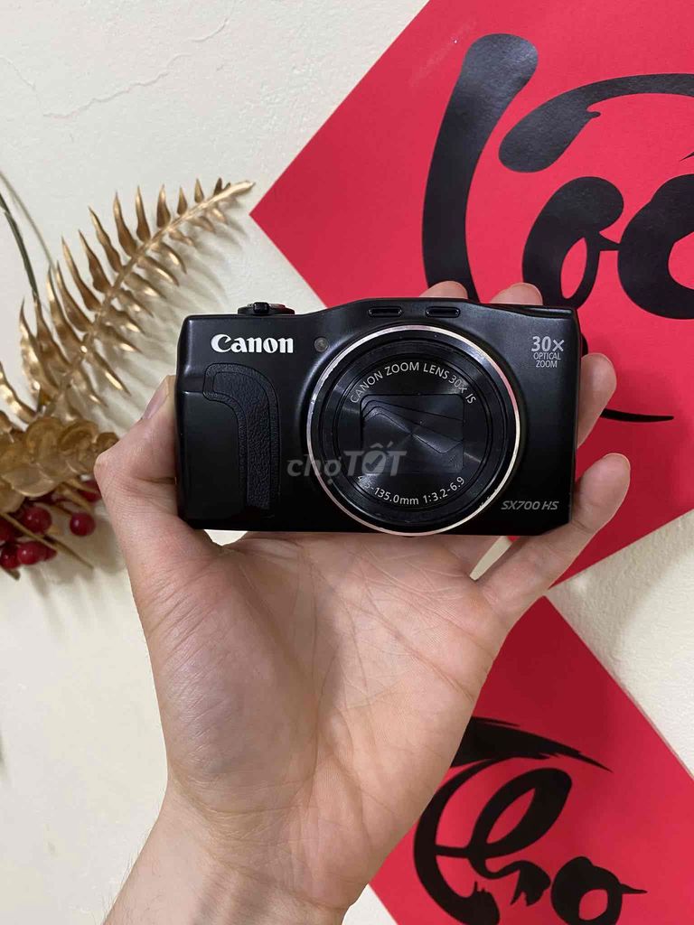 Máy ảnh Canon SX700 HS Đen. Mua bán Máy ảnh, Máy quay tại Quận Hai Bà Trưng Hà Nội được đăng bởi Film Camera hình 1