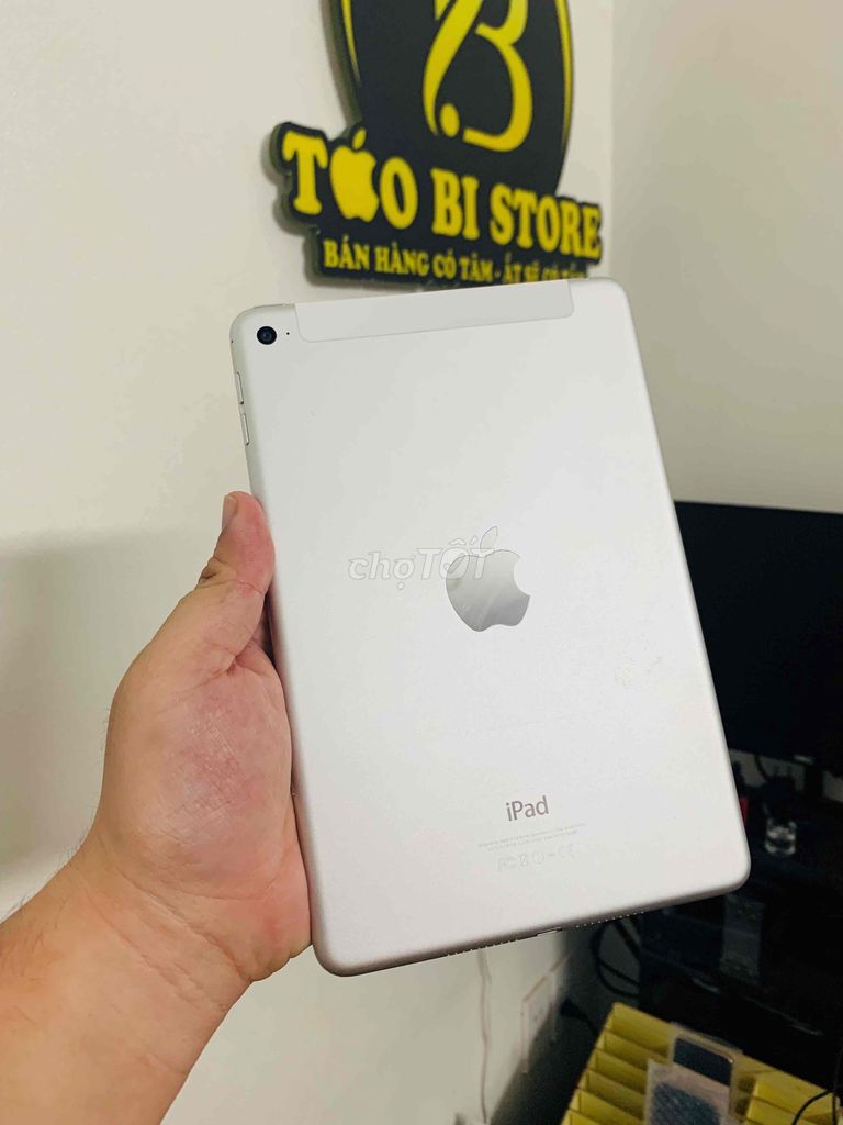 IPAD MINI 4 128Gb Wifi + 4G Nguyên Zin