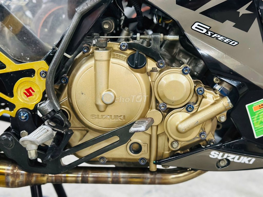 XE MÁYTHANH TÙNG_SATRIA 150 ĐỘ CHẤT TRẢ TRC TỪ 6TR. Mua bán Xe máy tại Quận Nam Từ Liêm Hà Nội được đăng bởi THANH TÙNG hình 4