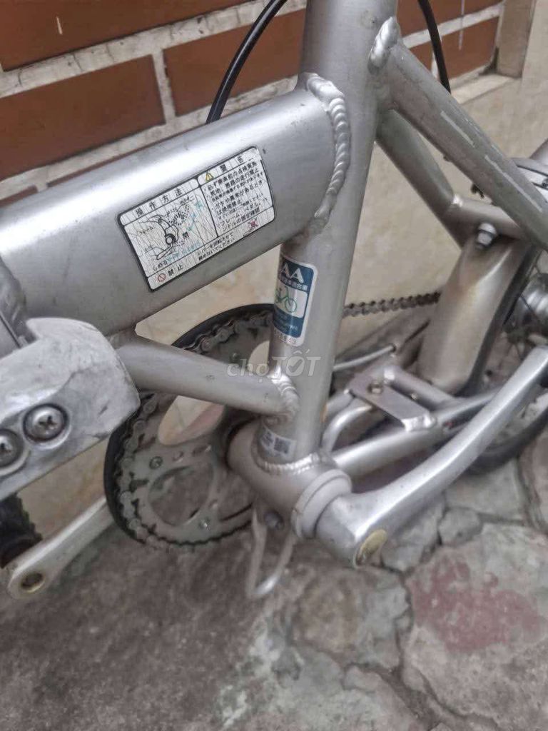 Xe đạp gấp  khung nhôm bánh 16. Nhật Bản. Mua bán Xe đạp tại Quận Hoàng Mai Hà Nội được đăng bởi Hoàng Ba hình 7