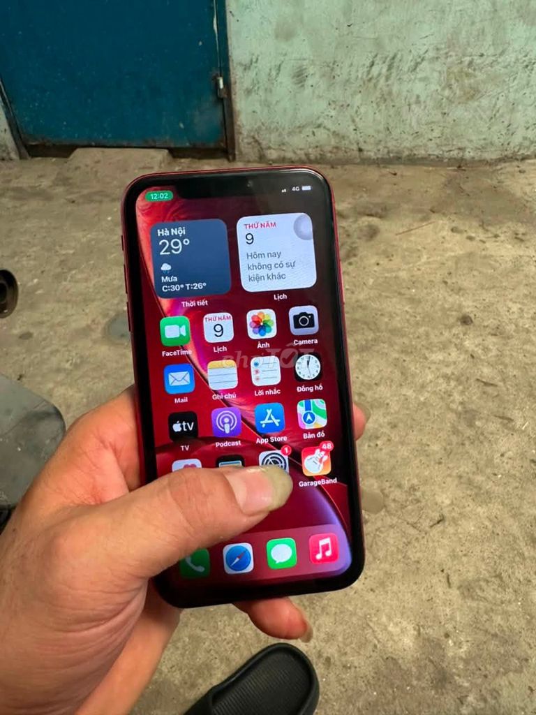 Apple iPhone XR 64GB Đỏ 100% pin. Mua bán Điện thoại tại Quận Bình Tân Tp Hồ Chí Minh được đăng bởi Hội Đồ Điện Tử hình 1