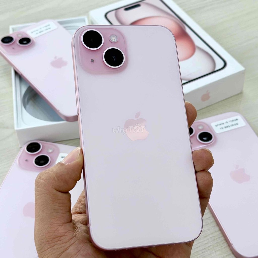Apple iPhone 15 128GB Hồng VN/A - Có trả góp. Mua bán Điện thoại tại Quận Ninh Kiều Cần Thơ được đăng bởi NHƠN MOBILE 107 XÔ VIẾT NGHỆ TĨNH hình 1