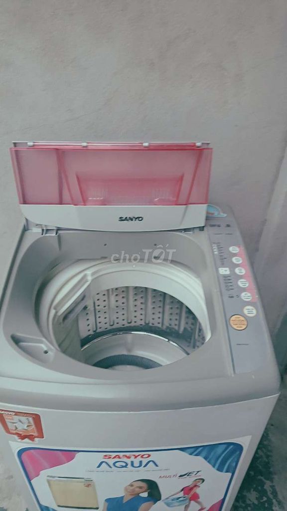 Máy giặt Sanyo 7kg zin đẹp giặt tốt