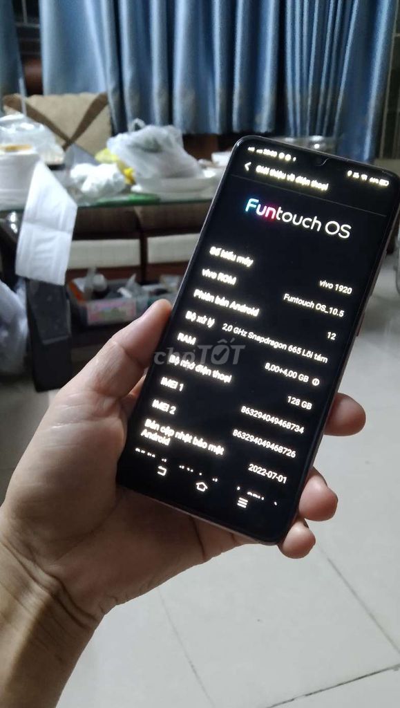 Vivo S1 Pro Máy Zin, Màn K Ám.Ram 8/128GB. Mua bán Điện thoại tại Quận Gò Vấp Tp Hồ Chí Minh được đăng bởi Phượng hình 4