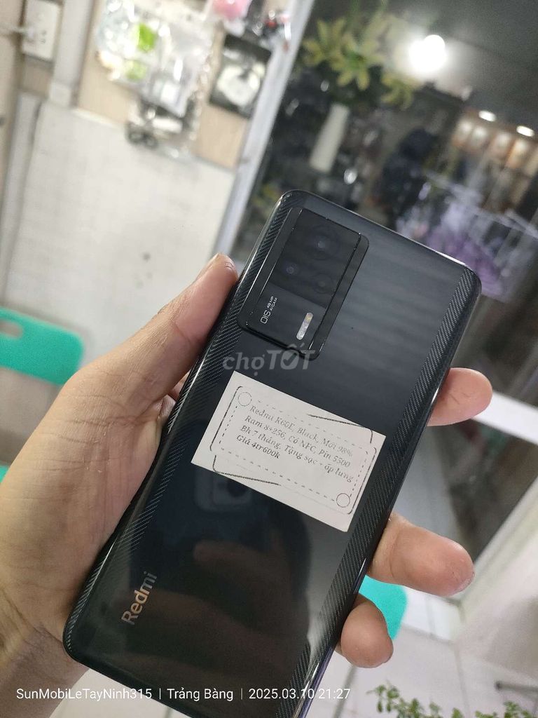 Thanh lý K60e r8+256 dime8200 pin5500 có nfc zin