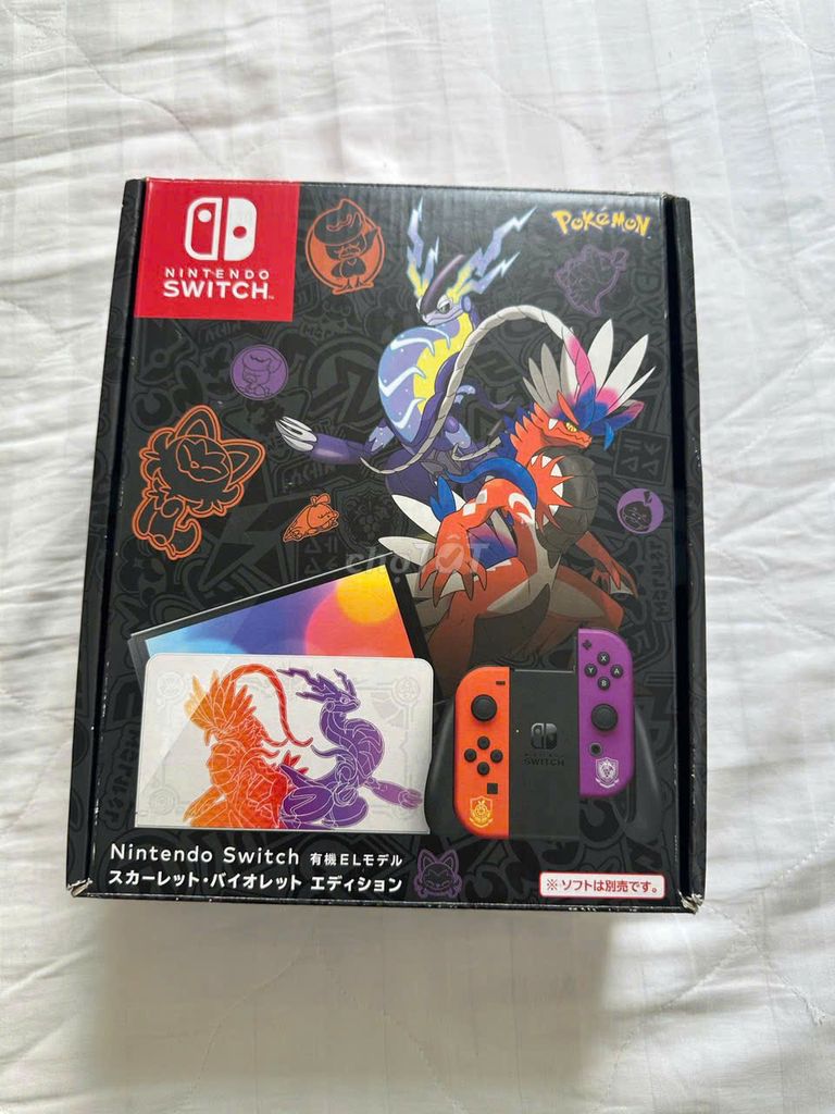 Nintendo Switch Oled Pokemon Full Box