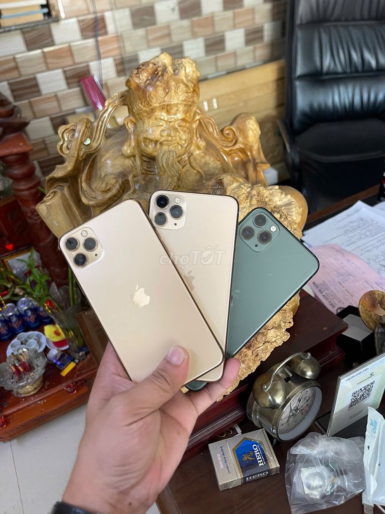 Iphone 11 Pro Max 64-512G giá thơm chỉ 5tr.Giao Lư