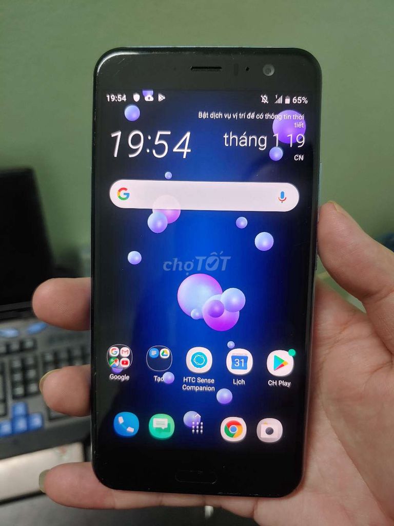 Bán HTC U11 chính hãng VN 2 sim bản 6/128 pin 4k - 123432206