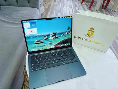 Macbook Air M3 13in 8/256G màu xanh đen pin 100%