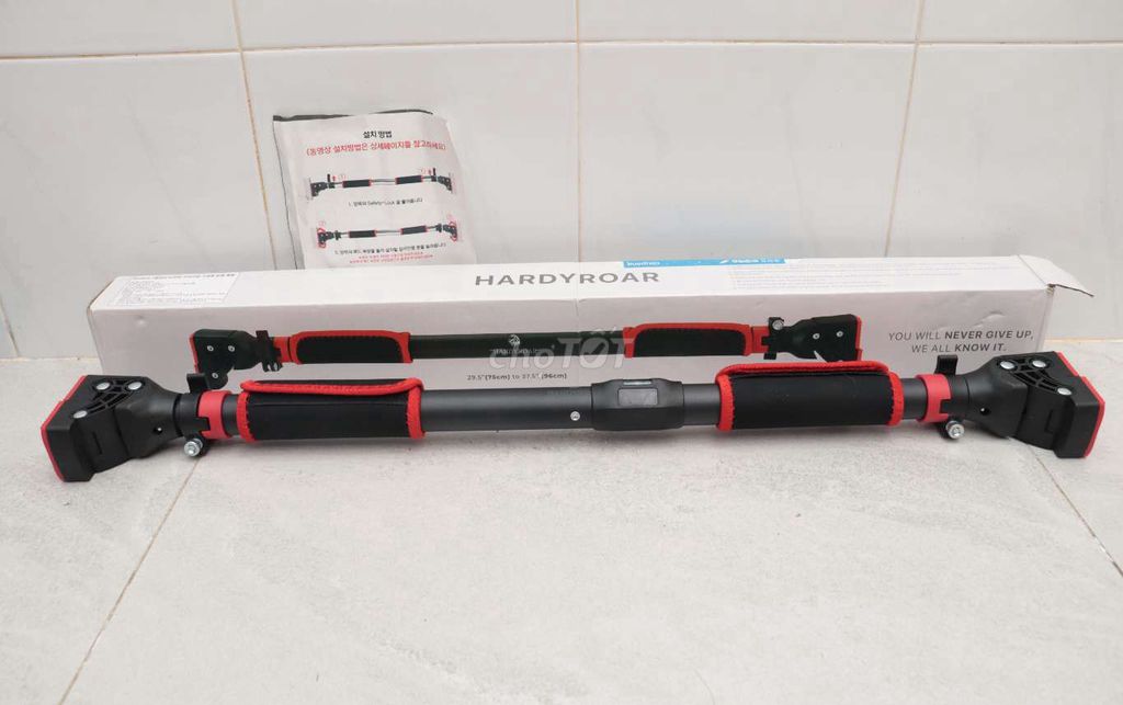 Xà đơn Hardyroar Hàn Quốc Đen, Đỏ 75-96cm. Mua bán Đồ thể thao, Dã ngoại tại Quận 6 Tp Hồ Chí Minh được đăng bởi Quoc Anh hình 1