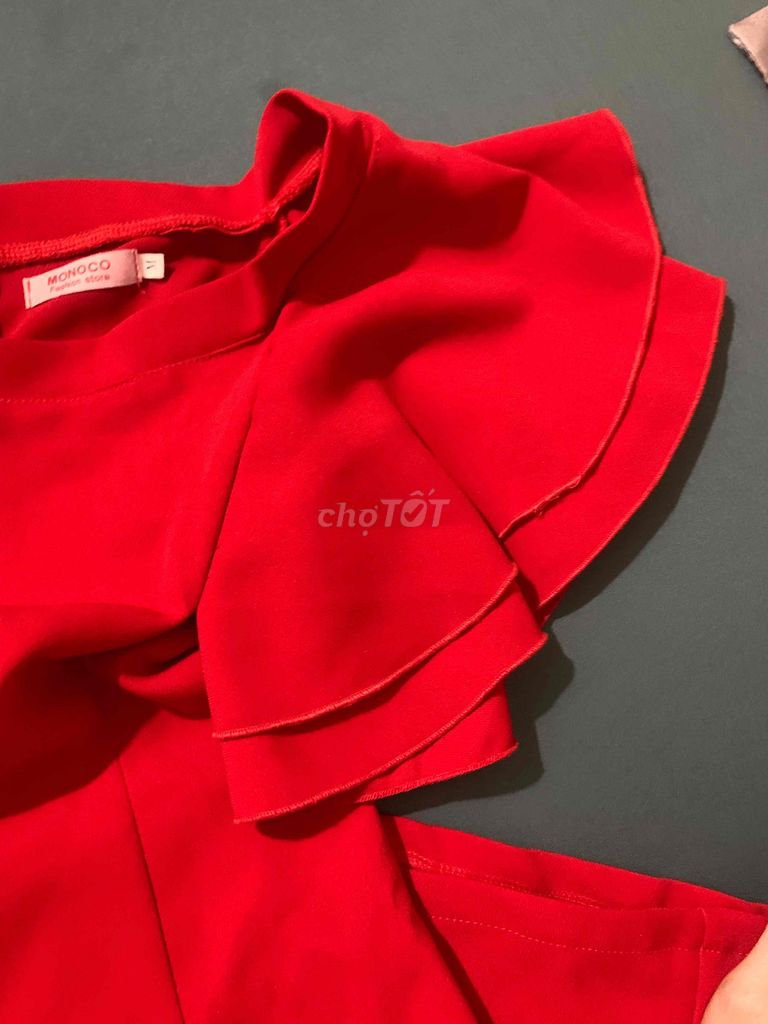 Đầm MONOCO Nữ Đỏ size M. Mua bán Quần áo tại Thị xã An Nhơn Bình Định được đăng bởi Kim Qui hình 1