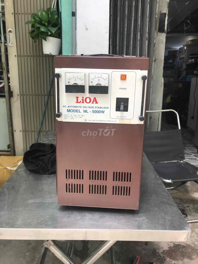 ổn áp 5KVA chính hãng lioa.ra điện 100-110-220v