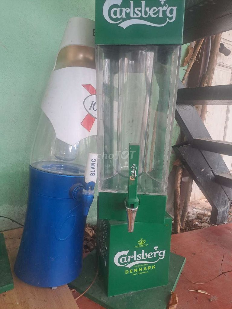 Tháp bia Carlsberg Xanh lá Chưa sử dụng. Mua bán Dụng cụ nhà bếp tại Quận 7 Tp Hồ Chí Minh được đăng bởi Phương  hình 1
