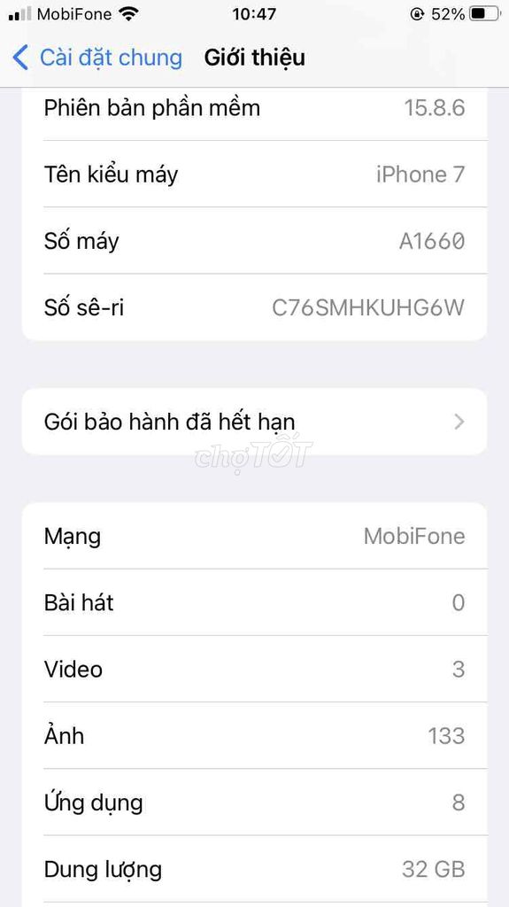 Apple iPhone 7 32GB. Mua bán Điện thoại tại Quận Hải Châu Đà Nẵng được đăng bởi XT hình 1