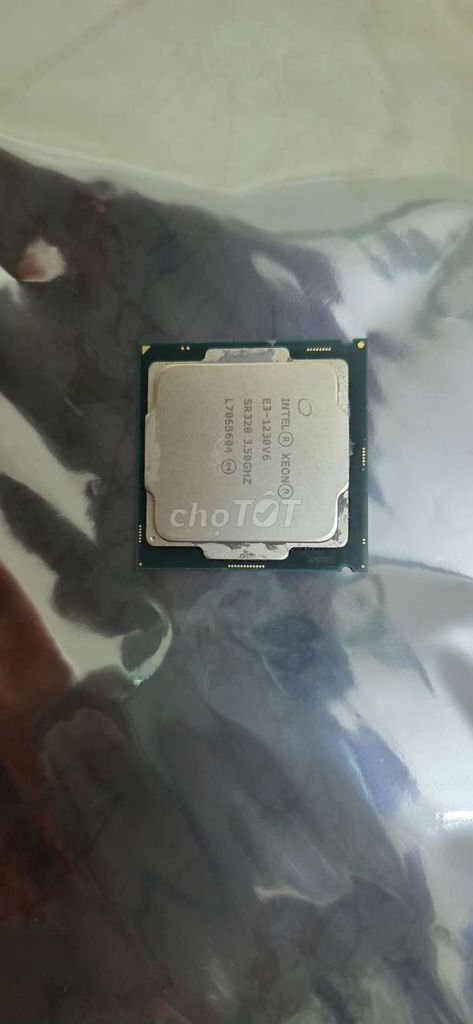 CPU Intel Xeon E3-1230v6 LGA 1151. Mua bán Linh kiện (RAM, Card...) tại Quận Hai Bà Trưng Hà Nội được đăng bởi Bi Han hình 1