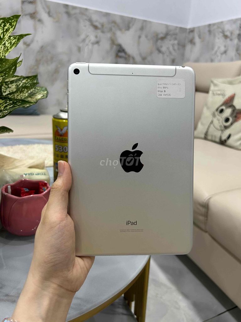 Apple iPad Mini 5 64GB Bạc 4G + Wifi. Mua bán Máy tính bảng tại Huyện Hóc Môn Tp Hồ Chí Minh được đăng bởi SIRI STORE HCM hình 1