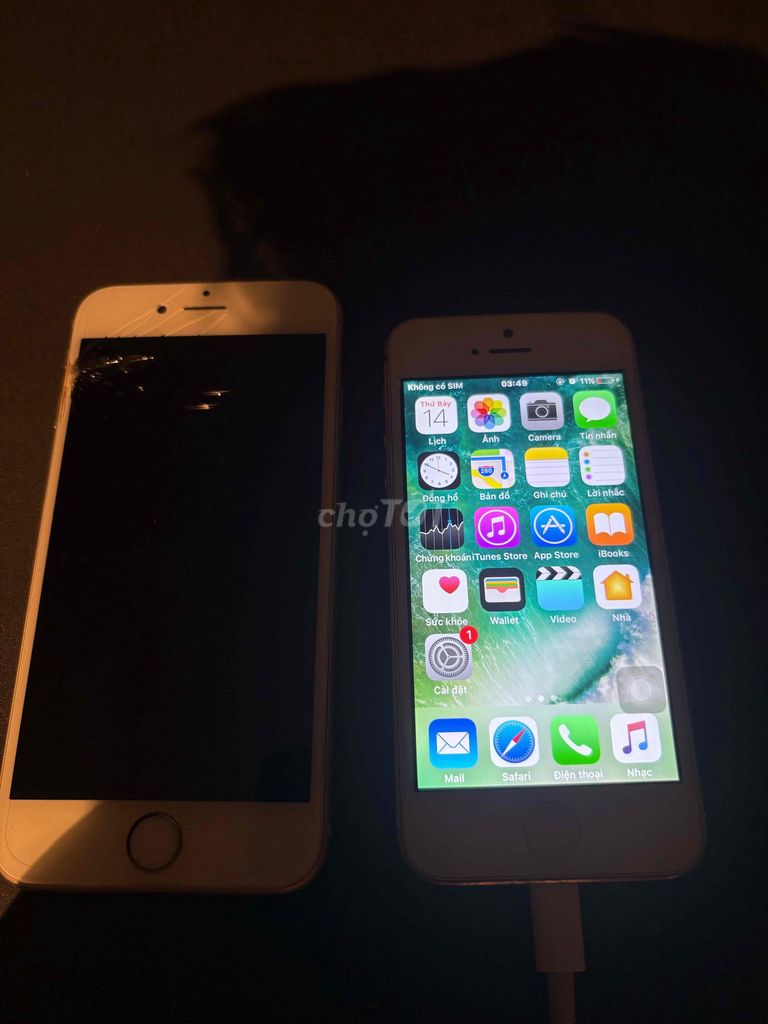 Apple iPhone 5S Bạc va ip6 300k. Mua bán Điện thoại tại Quận Hai Bà Trưng Hà Nội được đăng bởi Phạm Thế Anh hình 1