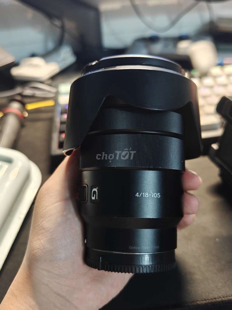 Ống kính Sony E 18-105 F4 Đen Mới. Mua bán Máy ảnh, Máy quay tại Thành phố Trà Vinh Trà Vinh được đăng bởi Quân Nguyễn hình 1