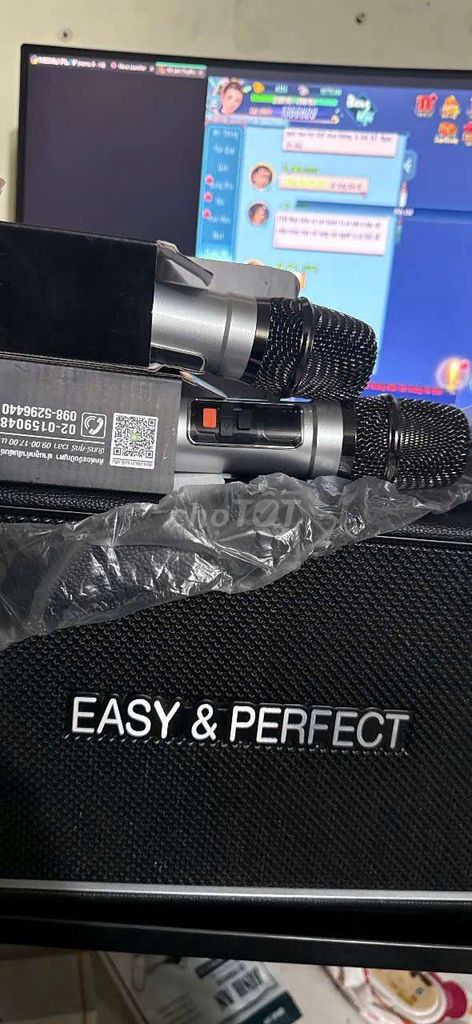 Loa karaoke Easy & Perfect Đen, Xám. Mua bán Tivi, Âm thanh tại Thành phố Thuận An Bình Dương được đăng bởi hân hình 1