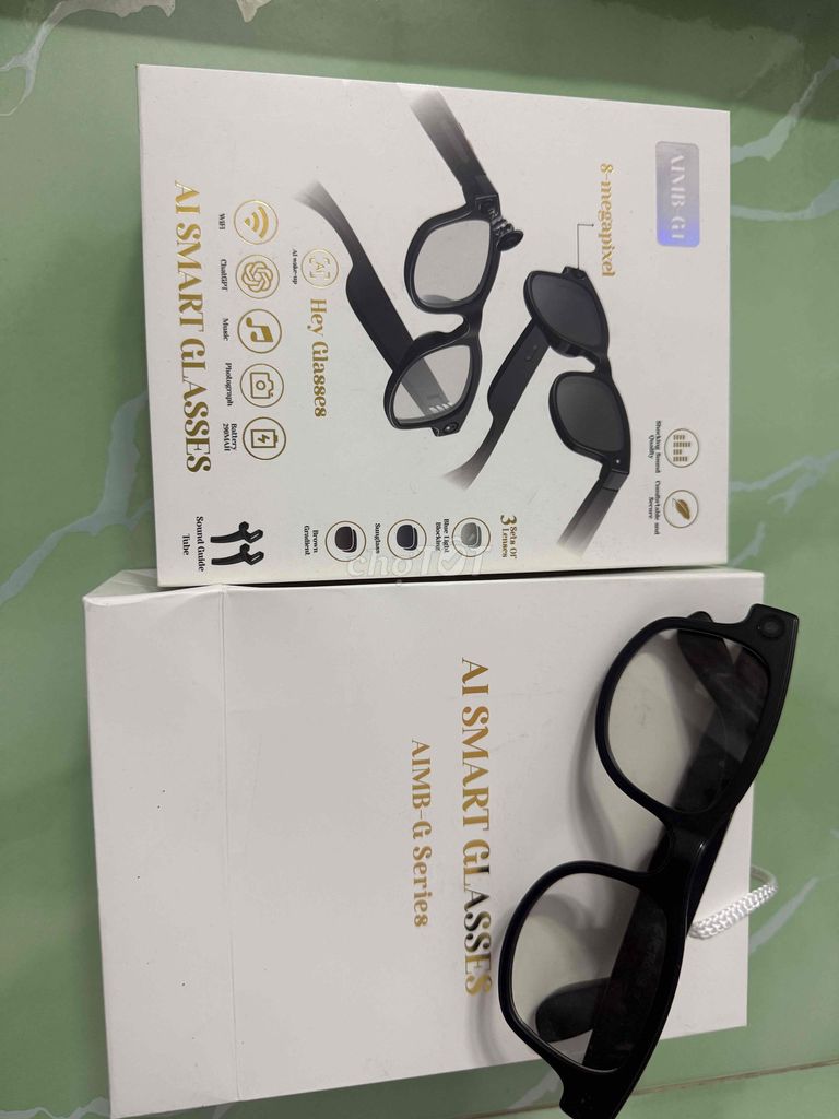 Kính thông minh AI Smart Glasses AIMB-G1 Đen. Mua bán Thiết bị đeo thông minh tại Quận 12 Tp Hồ Chí Minh được đăng bởi Phương hình 1