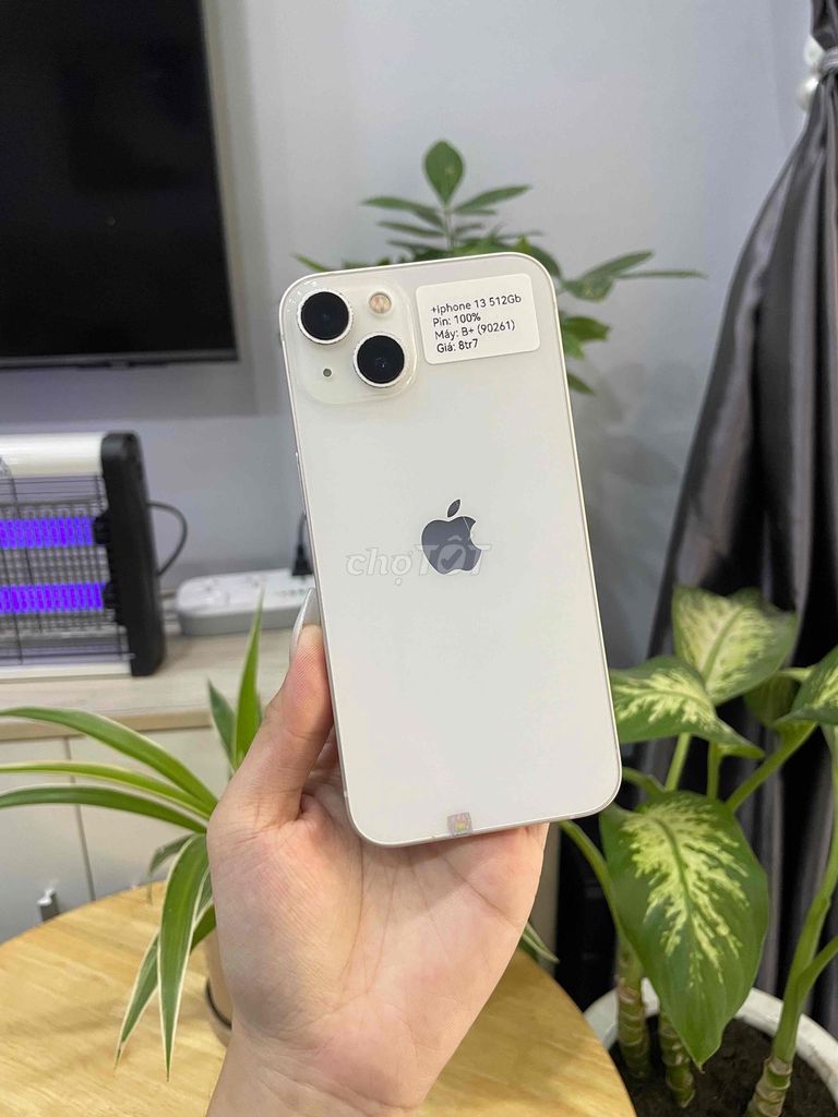 Apple iPhone 13 512GB Trắng, zin đẹp 98.5%. Mua bán Điện thoại tại Huyện Hóc Môn Tp Hồ Chí Minh được đăng bởi Luân Hoài hình 1