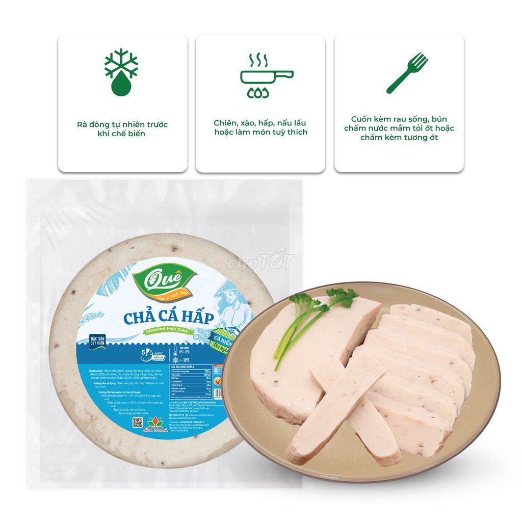 Chả cá hấp Hoa Doanh. Mua bán Đồ ăn, thực phẩm và các loại khác tại Quận 12 Tp Hồ Chí Minh được đăng bởi Doanh Hoa hình 1