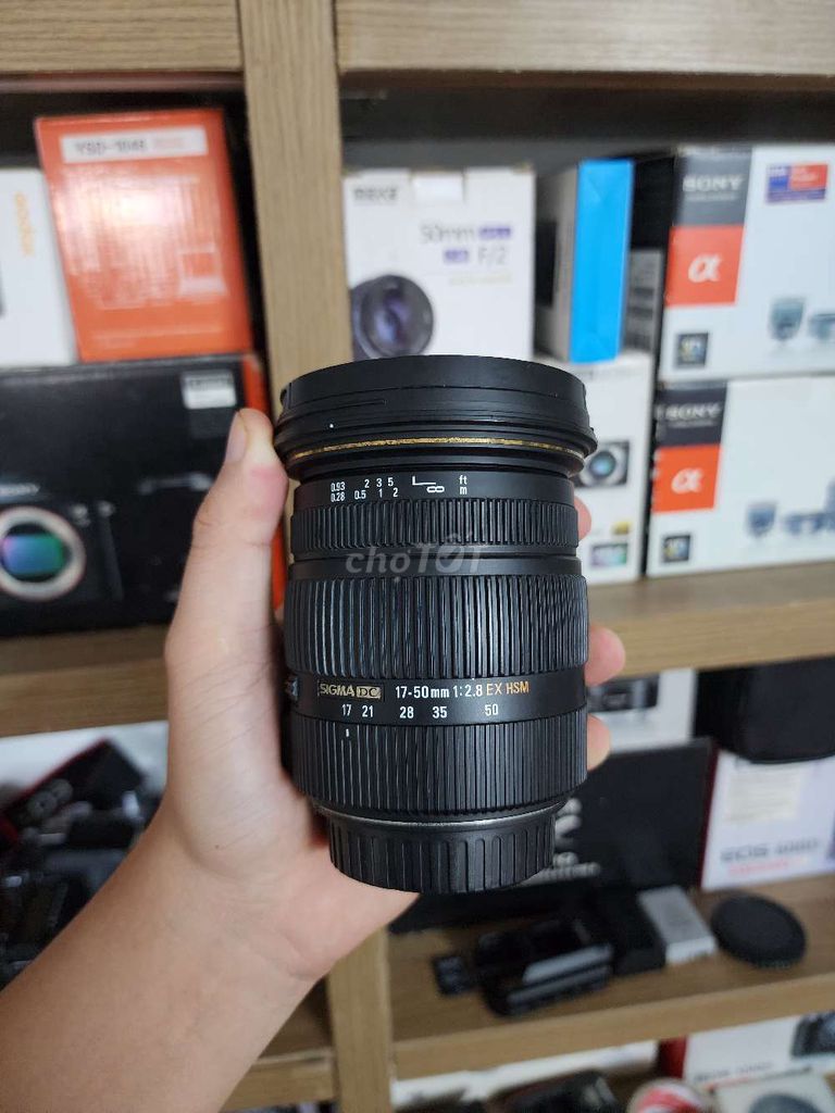 Sigma 17-50mm F2.8 EX HSM. Mua bán Máy ảnh, Máy quay tại Quận Hải Châu Đà Nẵng được đăng bởi Vinh Máy Ảnh hình 1
