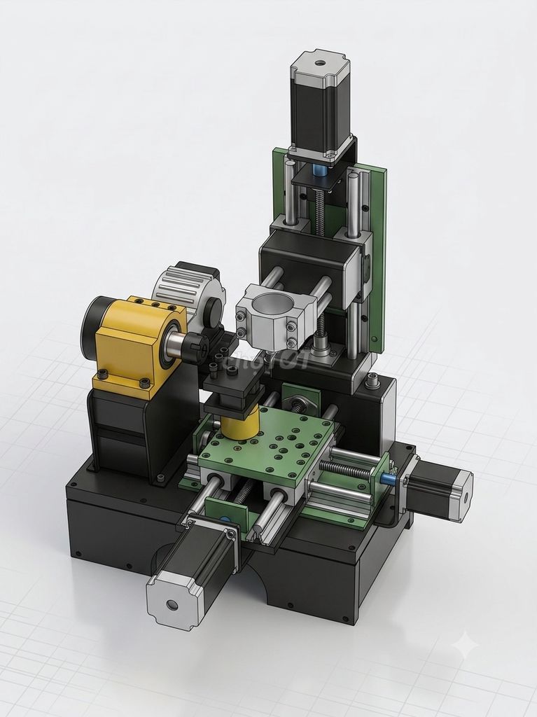 Máy tiện phay Micro-CNC tự build. Mua bán Đồ chuyên dụng, Giống nuôi trồng tại Quận 10 Tp Hồ Chí Minh được đăng bởi Tuấn hình 1