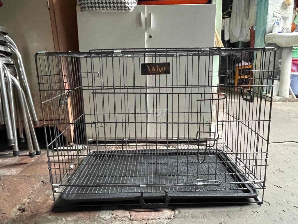 Lồng thú cưng Yoko kim loại Đen. Mua bán Phụ kiện, Thức ăn, Dịch vụ tại Quận 3 Tp Hồ Chí Minh được đăng bởi Kim Thanh Phùng hình 1
