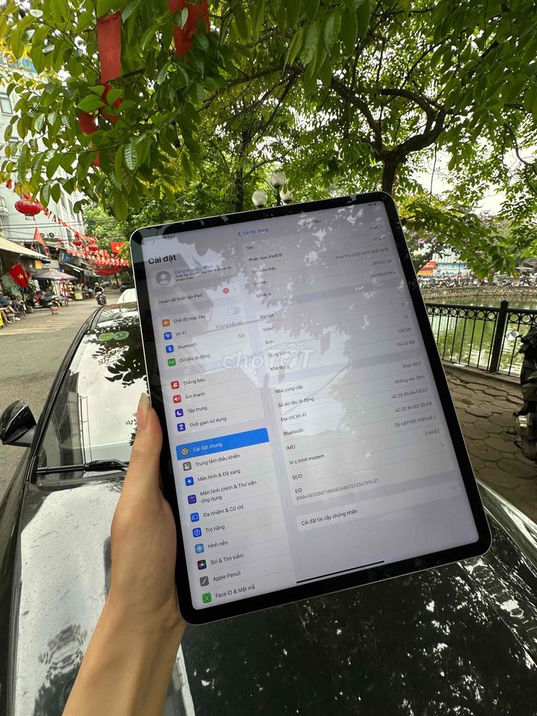Apple iPad Pro M1 12.9 inch5G 128GB Gray. Mua bán Máy tính bảng tại Quận Hoàng Mai Hà Nội được đăng bởi Nguyễn Xuân Mạnh hình 1