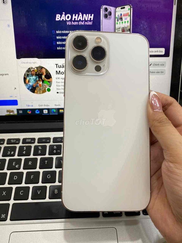 Apple iPhone 13 Pro Max 128GB Bạc 100%. Mua bán Điện thoại tại Quận 3 Tp Hồ Chí Minh được đăng bởi Tuấn Nguyễn hình 1