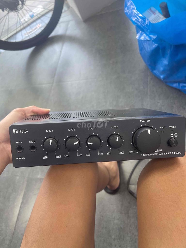 Amply TOA A-260DU Đen. Mua bán Tivi, Âm thanh tại Quận Tây Hồ Hà Nội được đăng bởi Nguyễn Văn Tiệp hình 1