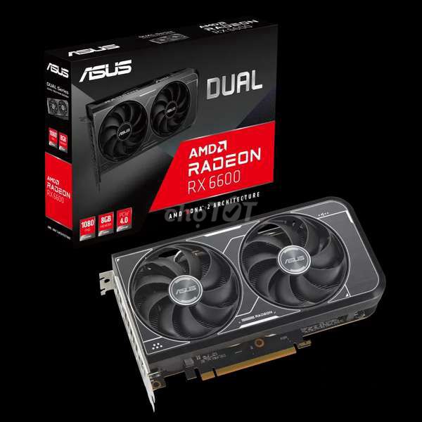 CARD ĐỒ HỌA ASUS DUAL RADEON RX 6600 V3 8GB GDDR6