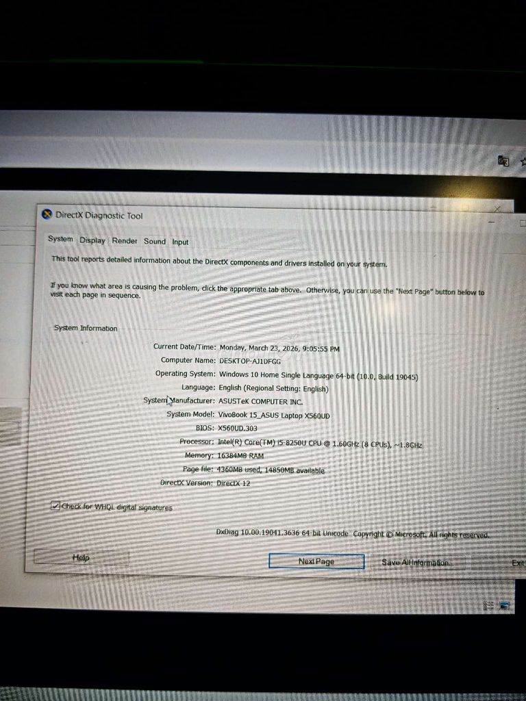 Asus F560U i5-8250U 16GB/128GB/1TB. Mua bán Laptop tại Quận Bắc Từ Liêm Hà Nội được đăng bởi Sơn hình 1