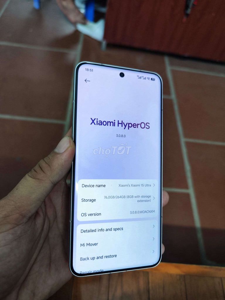Xiaomi 15 Ultra 256GB Trắng. Mua bán Điện thoại tại Huyện Yên Định Thanh Hóa được đăng bởi Gia Hân hình 1