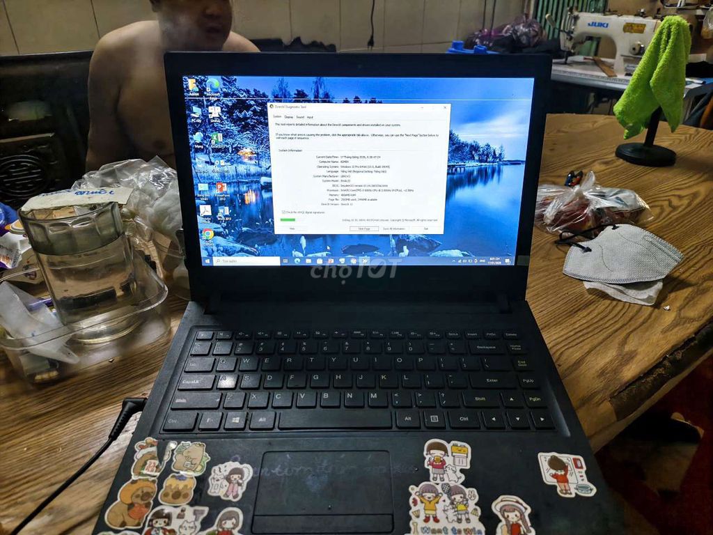 Lenovo i3-5005U 4GB Đen. Mua bán Laptop tại Quận 4 Tp Hồ Chí Minh được đăng bởi Van Huy hình 1