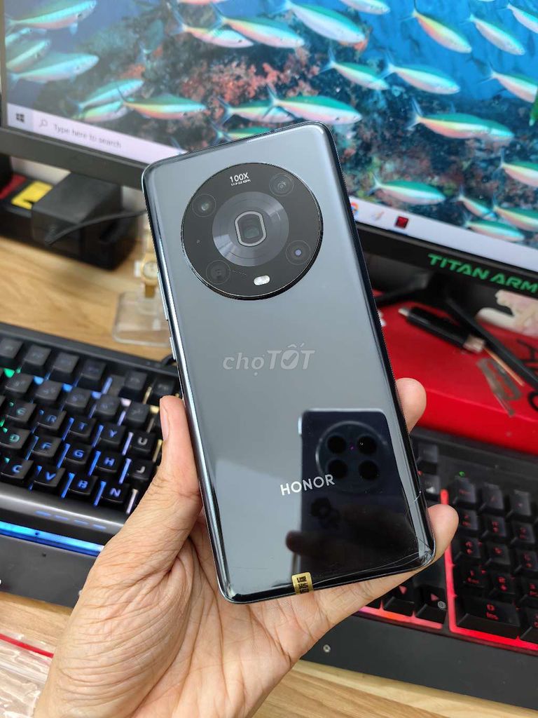 Honor Magic 4 Pro 256GB Đen ZIN FULL. Mua bán Điện thoại tại Quận Hoàng Mai Hà Nội được đăng bởi Nguyễn Huynh hình 1